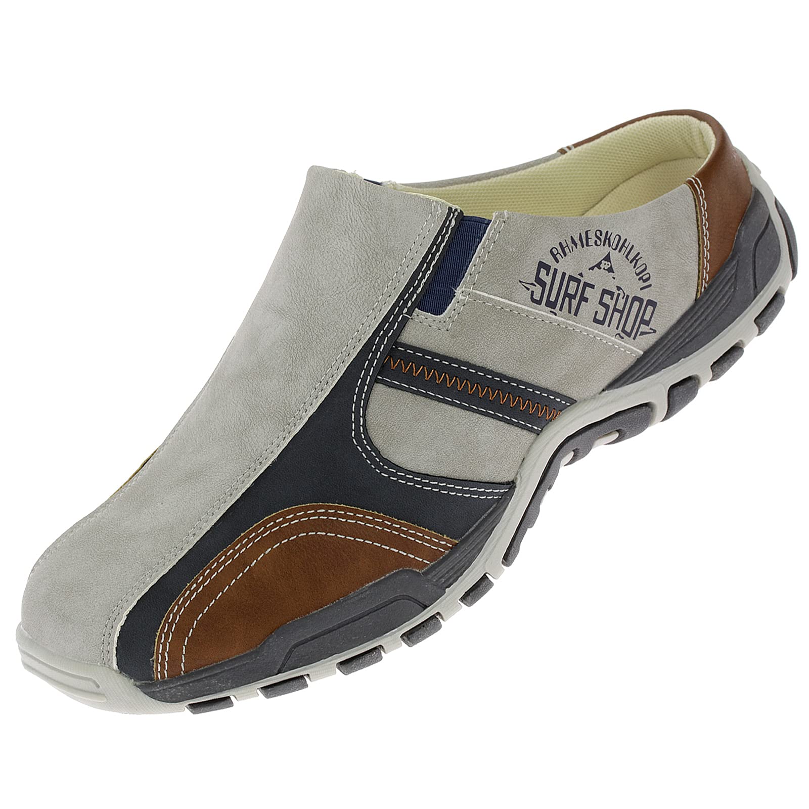 Dvina Herren Freizeitschuhe - Clogs, Sneaker, Pantoletten, Schlappen und Slipper in einem ST8721