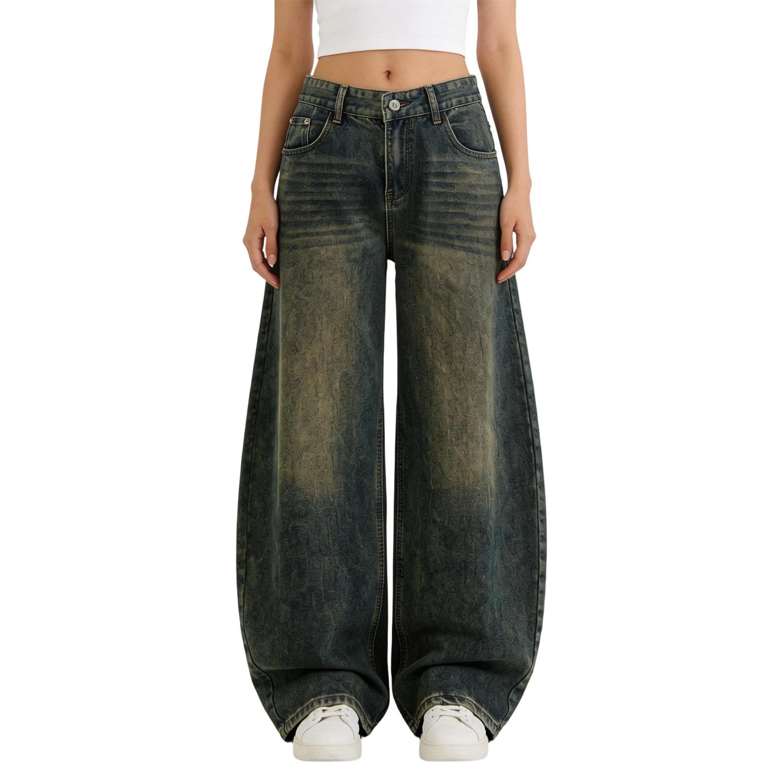 Pantalon en Denim décontracté, Confortable au Quotidien et adapté à Toutes