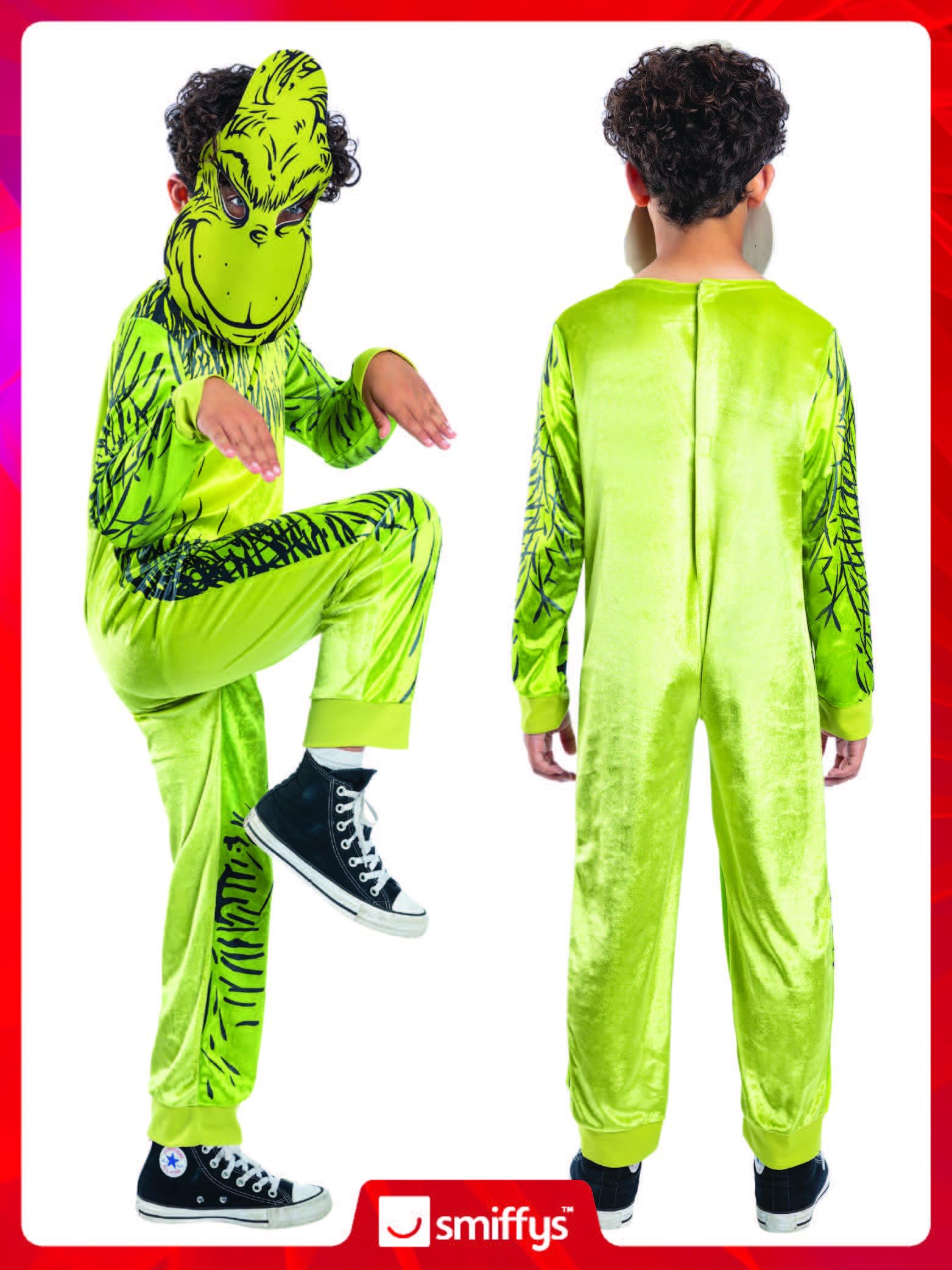 Smiffys Dr Seuss The Grinch Costume