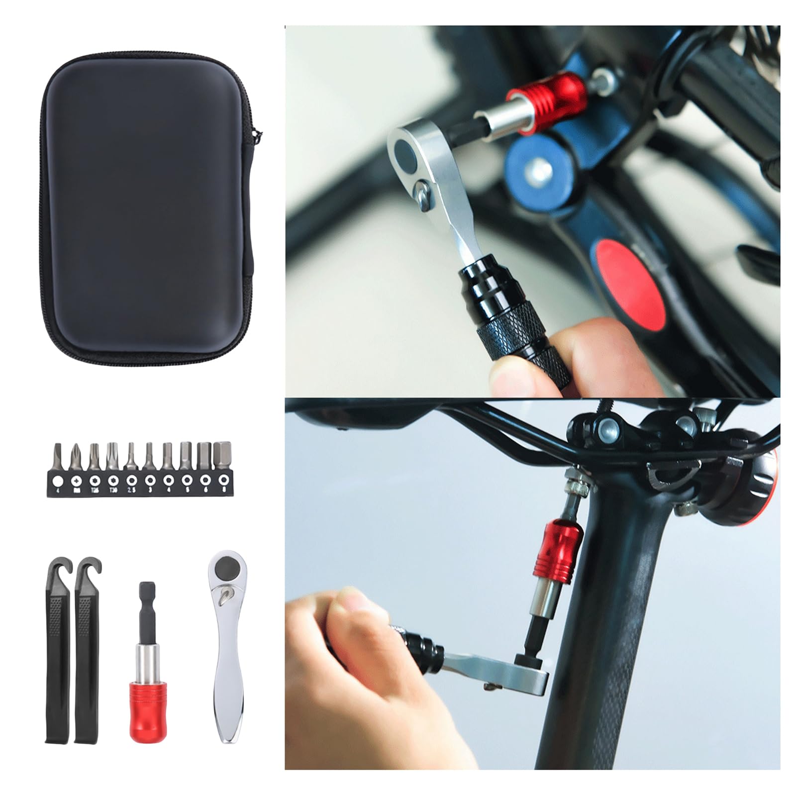 1Set Mechanical Repair Equipment Improvement Tool Camping Maintenance Gears with Quickly Release for Repairs