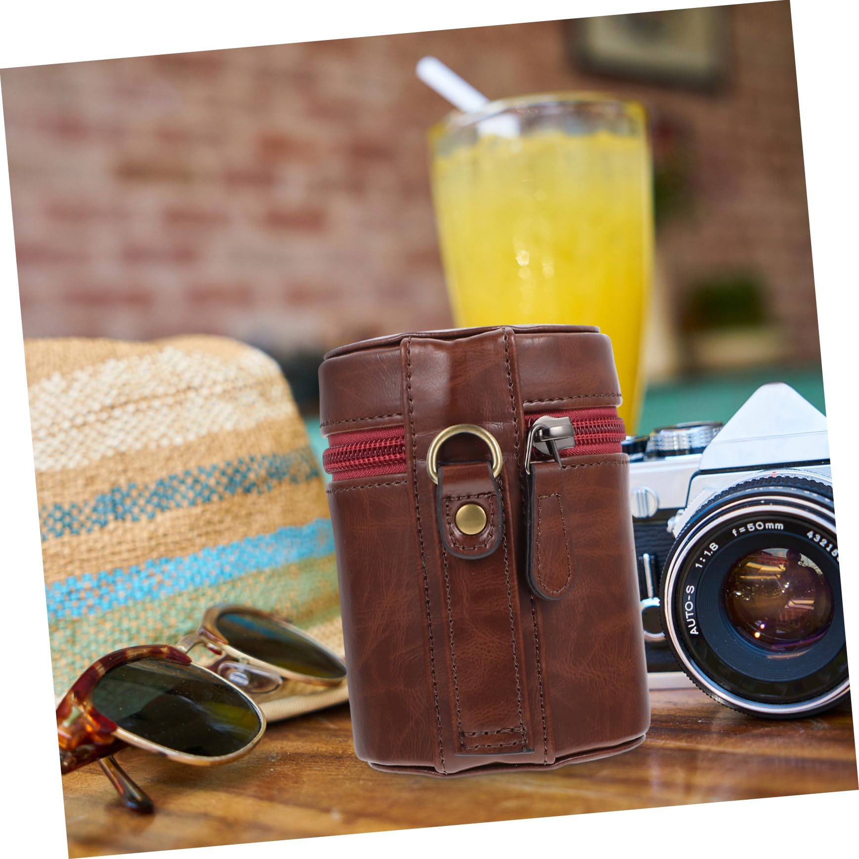 Hemobllo Estuche para Lentes de Cámara de 3 Piezas Bolsa de Transporte para Lentes Y Cámaras Bolsa Resistente para Almacenamiento de Lentes de Cámara para Un Transporte Seguro.