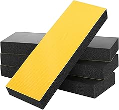Pack of 4 Garage Wall Protection, 30 x 10 x 3 cm Self-Adhesive Bumper Garage Wall, Waterproof Shockproof for Car Doors, Garage Wall, Carport