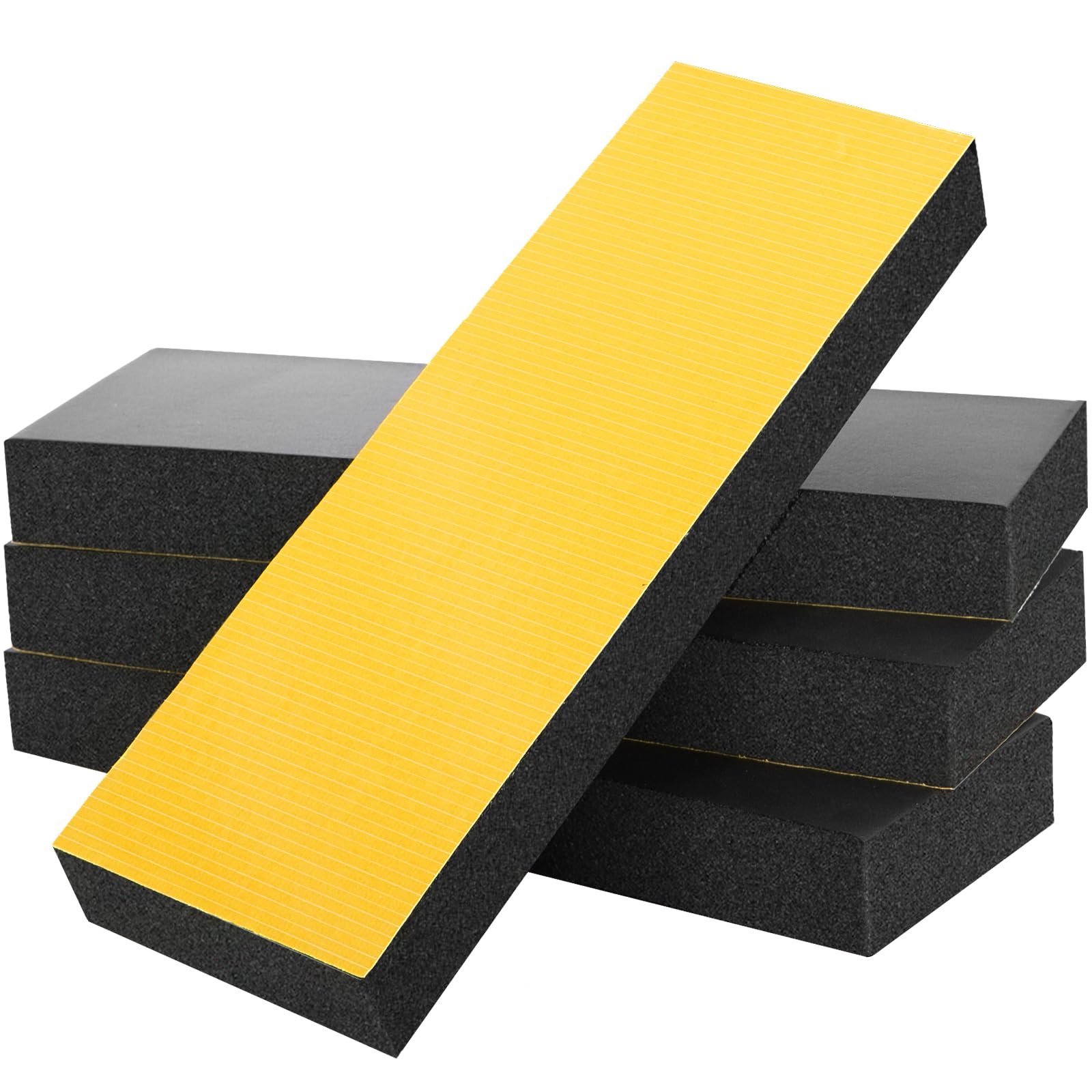4pz Protezione della Parete del Garage, 30 X 10 X 3 cm Autoadesive Paracolpi Garage Auto da Muro, Paraurti Garage da Muro, Impermeabile Antiurto, per Protezione Porte Auto,Garage Muro,Carport