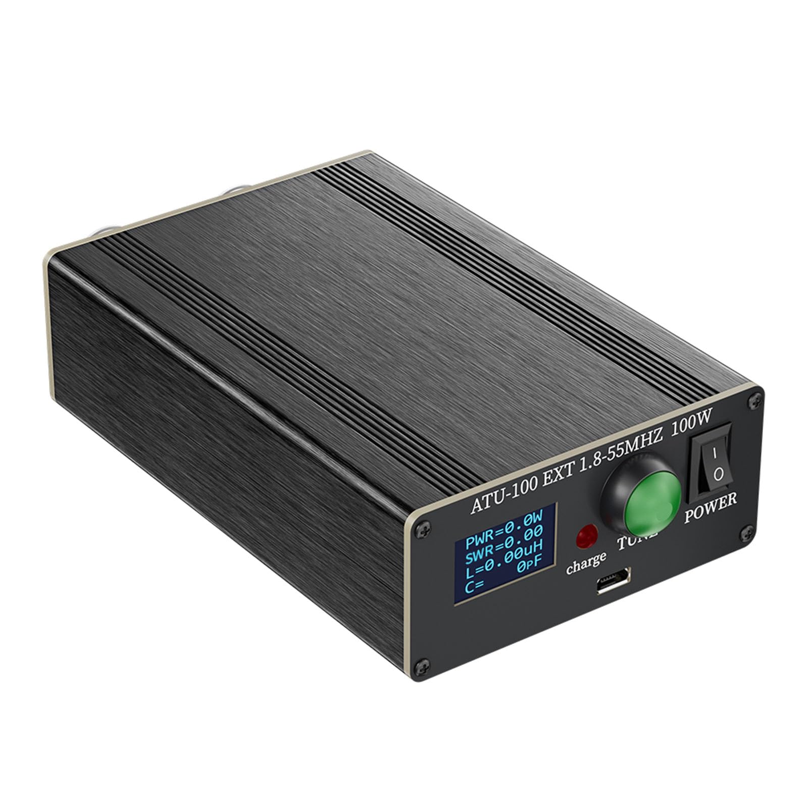 ATU-100 Pro+ Sintonizzatore automatico di antenna 1.8-55MHz Antenne multifunzione Sintonizzatori antenne ricaricabili sintonizzatori per mini apparecchiature radio