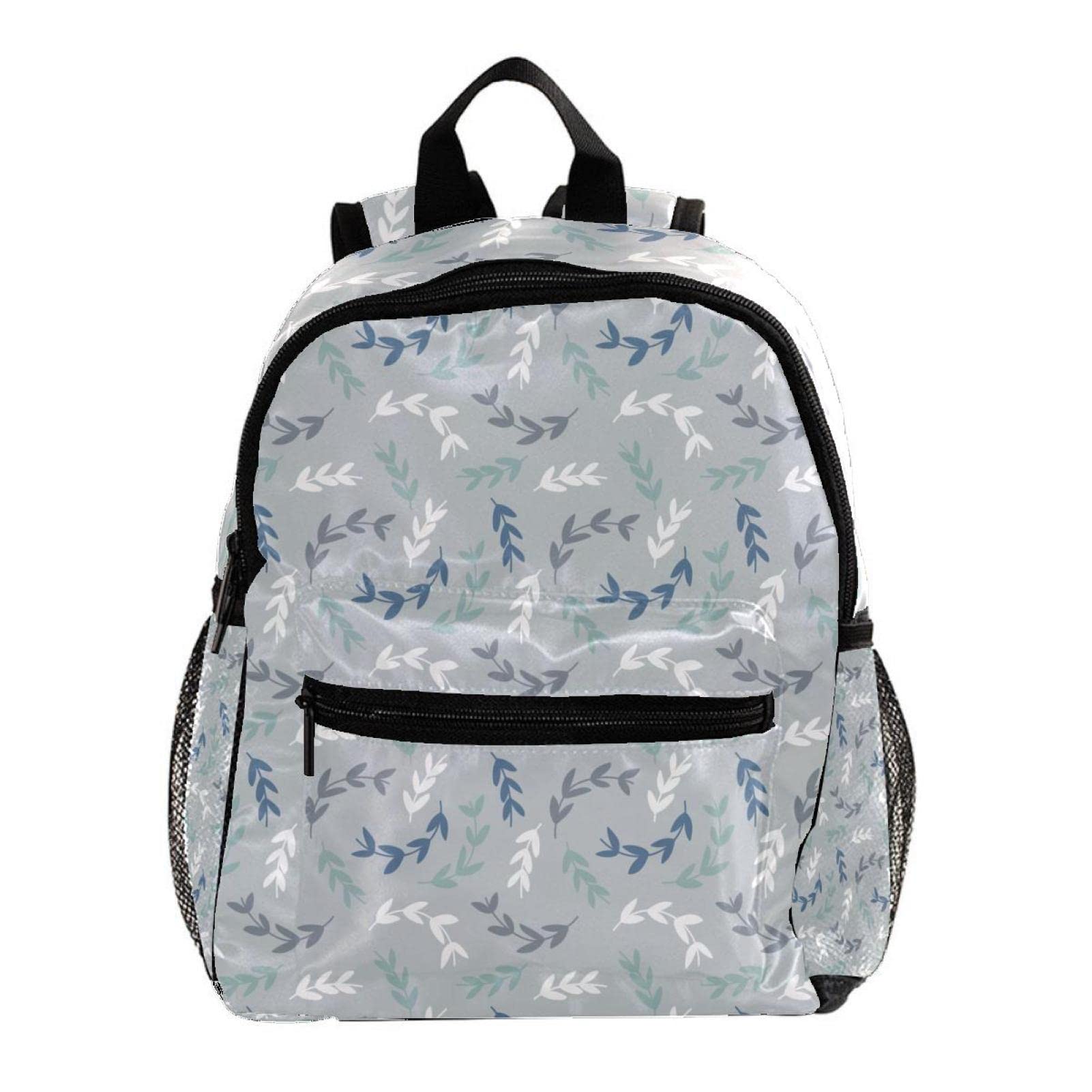 Sac à dos pour garçons noir et blanc motif étoile hexagonale 30cm - 6