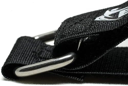 Miniatura 3 de Correas de cincha prémium de 2 x 20 pulgadas (longitud útil de 16.5 pulgadas) con anillo de metal de acero inoxidable (hebilla), gancho y bucle