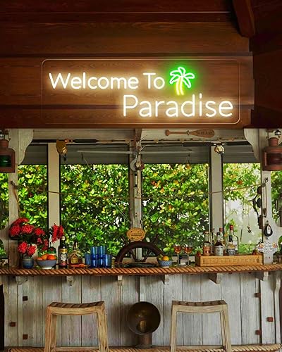 Miniatura 9 de Letrero de neón para exteriores impermeable personalizable para jardín, patio, negocio, letrero LED con logotipo personalizado y control remoto,