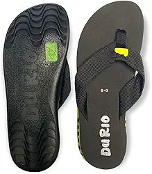 Chinelo Masculino Com Salto DuRio Air Para Esporão Fascite Plantar Ortopédico Vegano