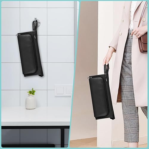 Miniatura 5 de SITHON Estuche de transporte de viaje para Dyson Airwrap StylerShark Speedstyle Flexstyle, bolsa organizadora de almacenamiento resistente al agua