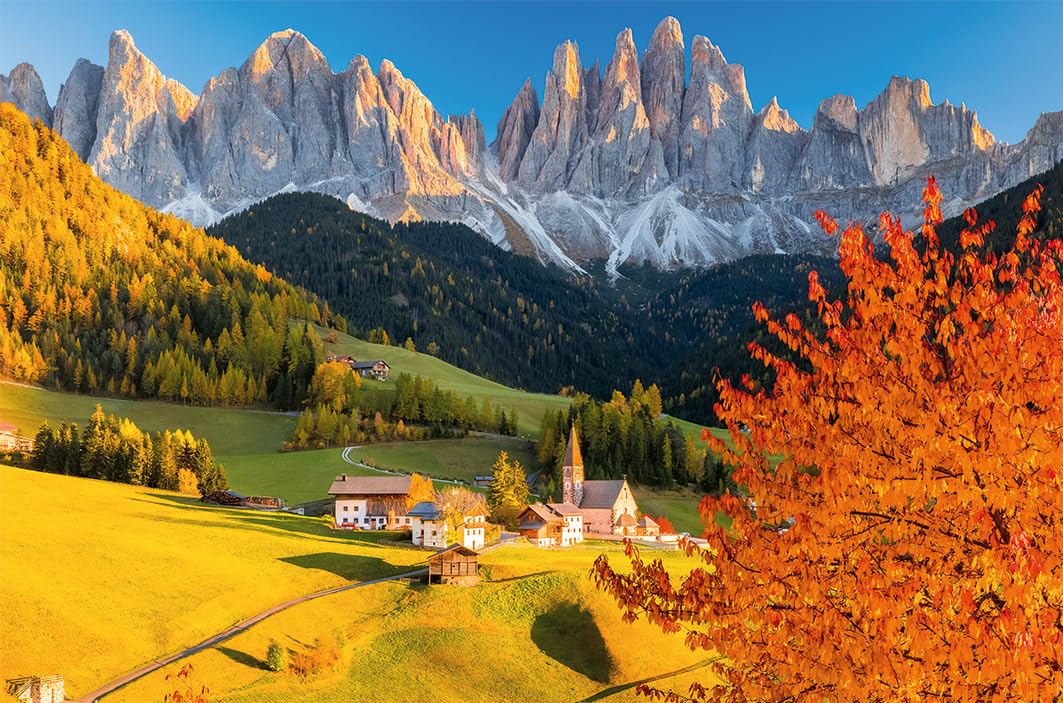 Nathan – Puzzle 3000 Teile – Das Dorf Santa Magdalena Loïc Lagarde – Erwachsene und Kinder ab 14 Jahren – Hochwertiges Puzzle – perfekte Integration – Escape Collection – 12001871