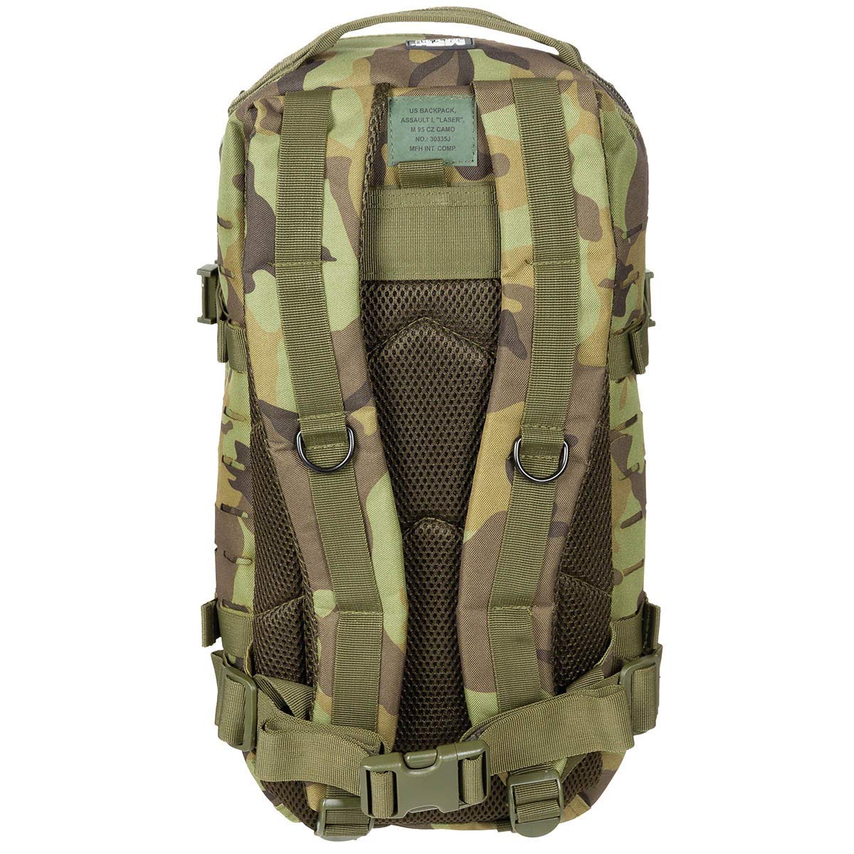 MFH Assault I Backpack Laser Czech Woodland