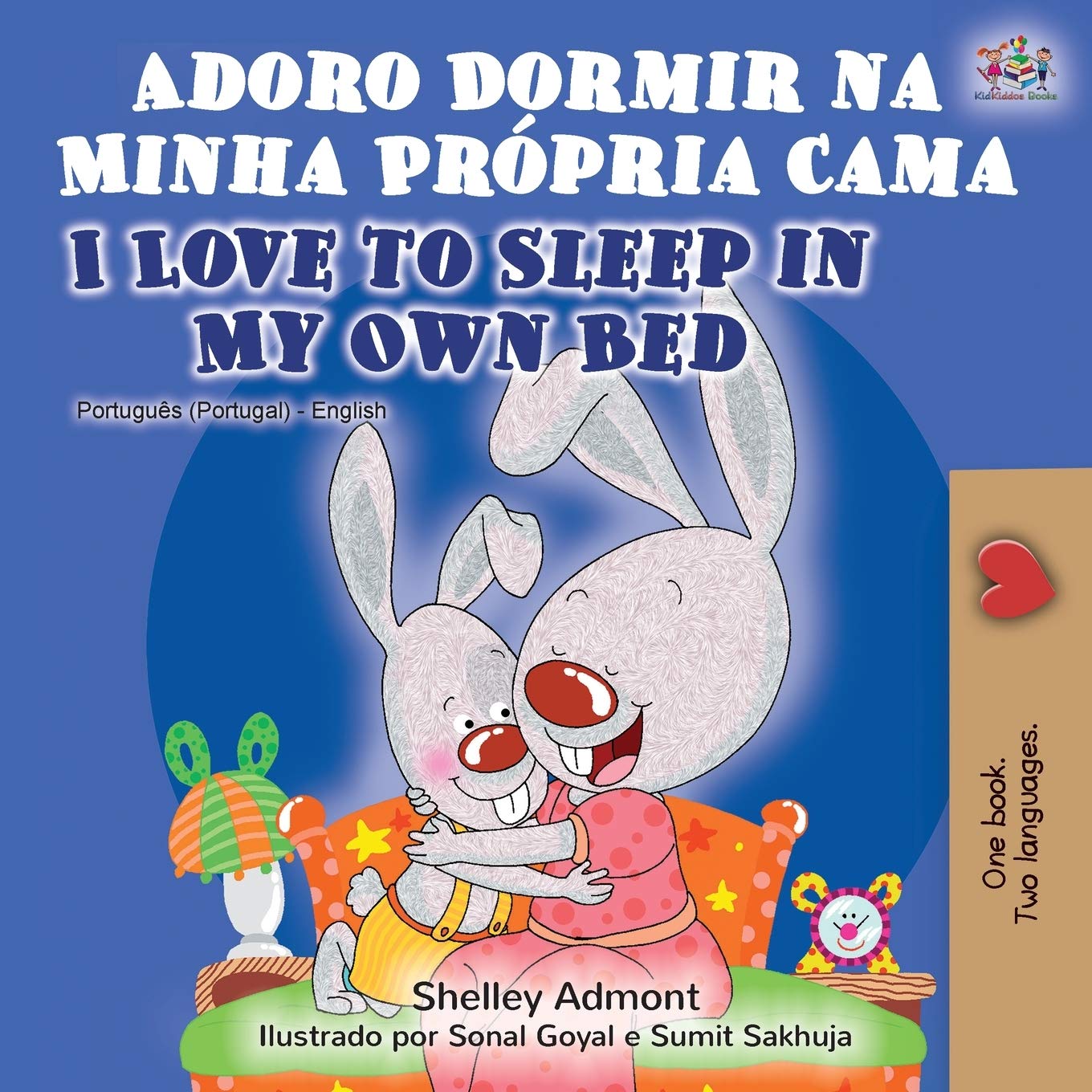 Adoro Dormir na Minha Própria Cama I Love to Sleep in My Own Bed: Portuguese English Bilingual Book - Portugal (Portuguese English Bilingual Children's Book Collection - Portugal)