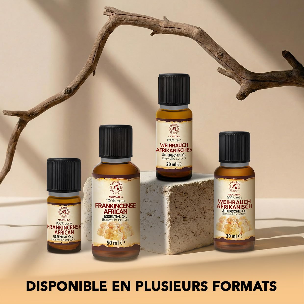 Huile Essentielle d’Encens Africain 50 ml – pour Diffuseur d'arômes