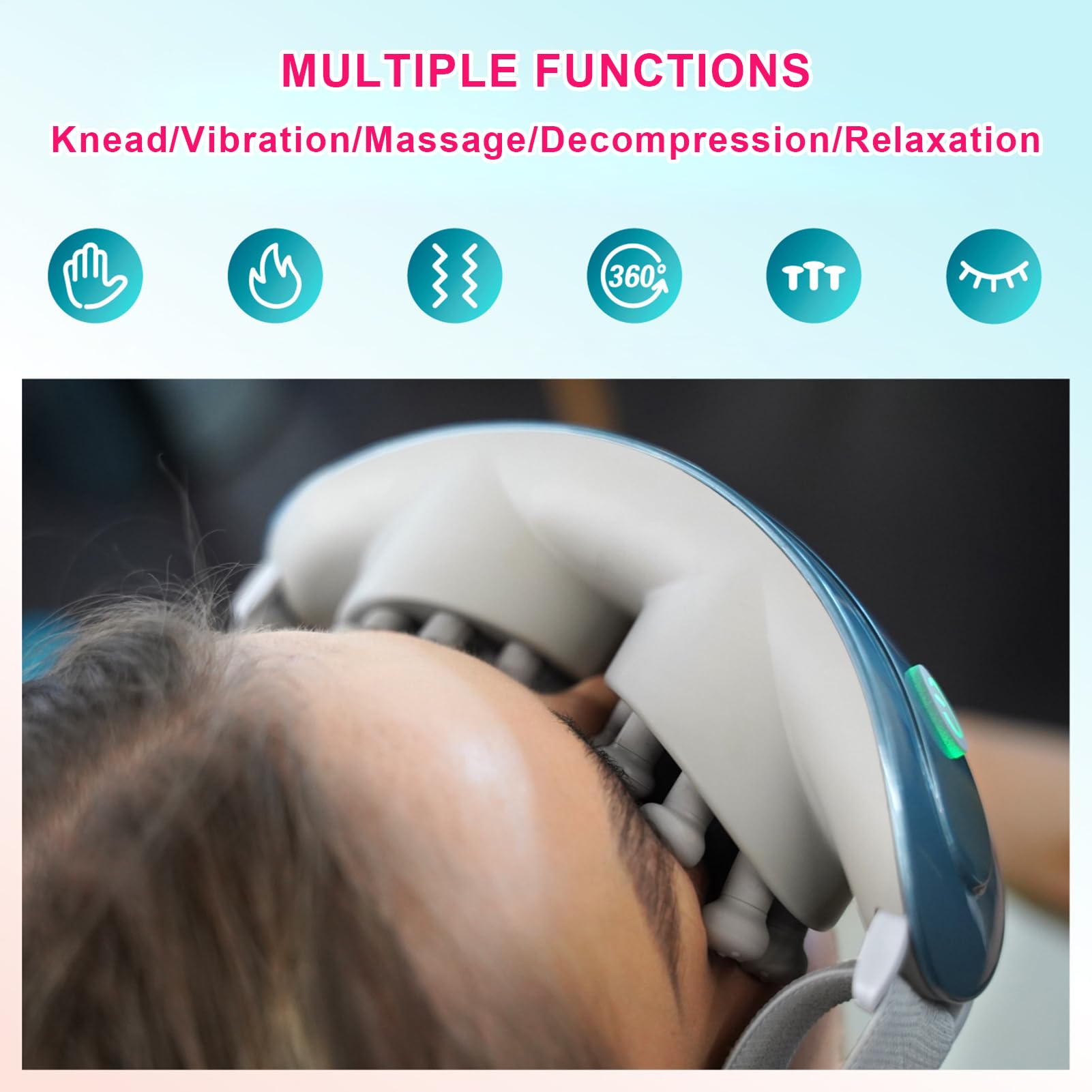 Masajeador Ocular Ergonómico