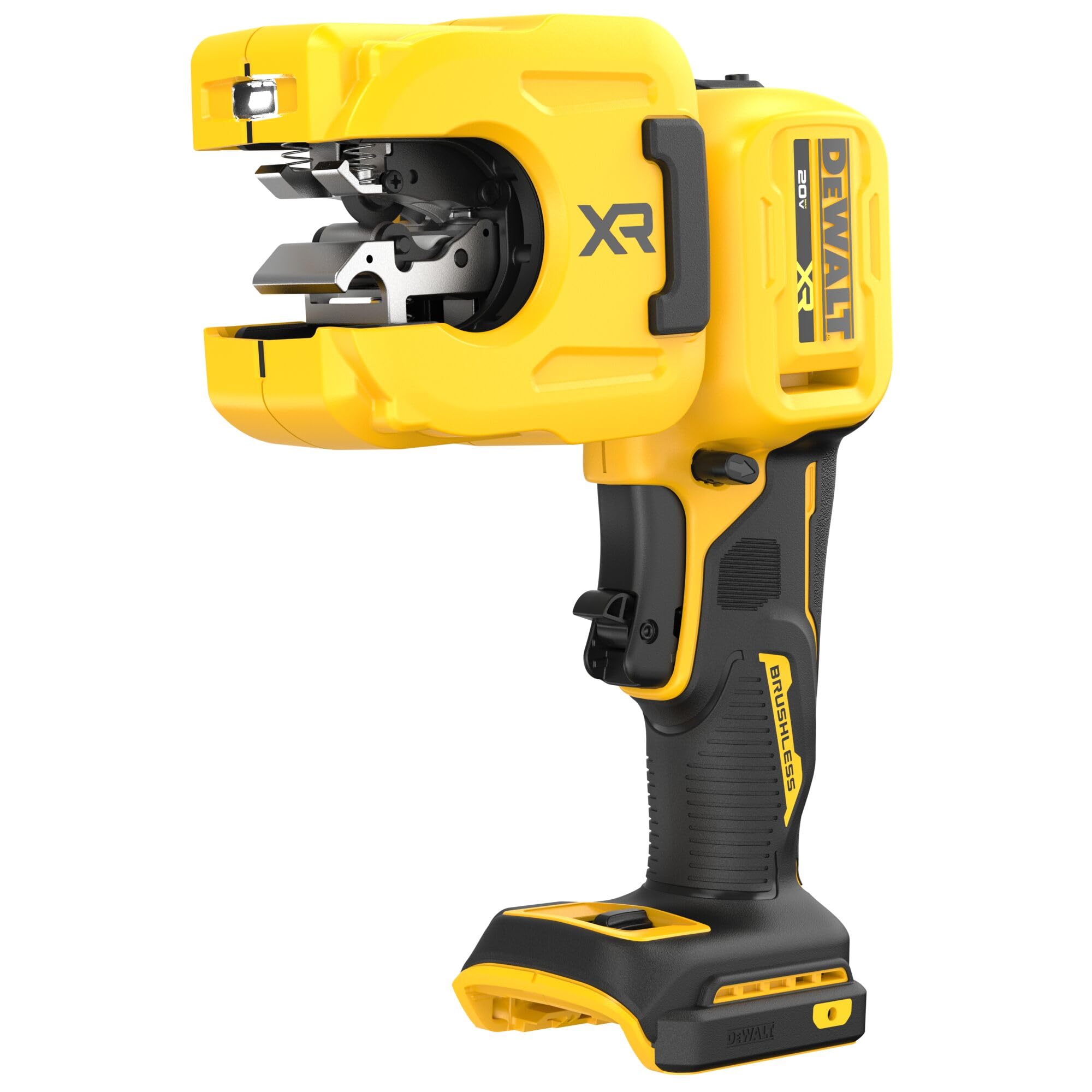 DEWALT DCE154B Xtreme - Sierra de cinta portátil, color negro y amarillo