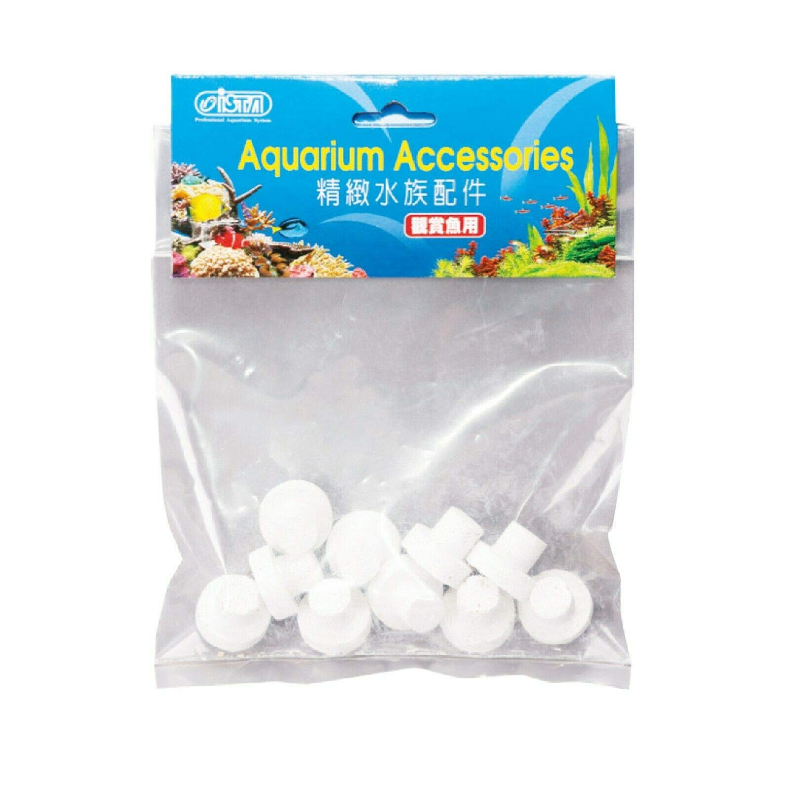 ISTA Marine Coral Frag Plugs Ceramic for Reef Aquarium Tank Propagation 10 Pack