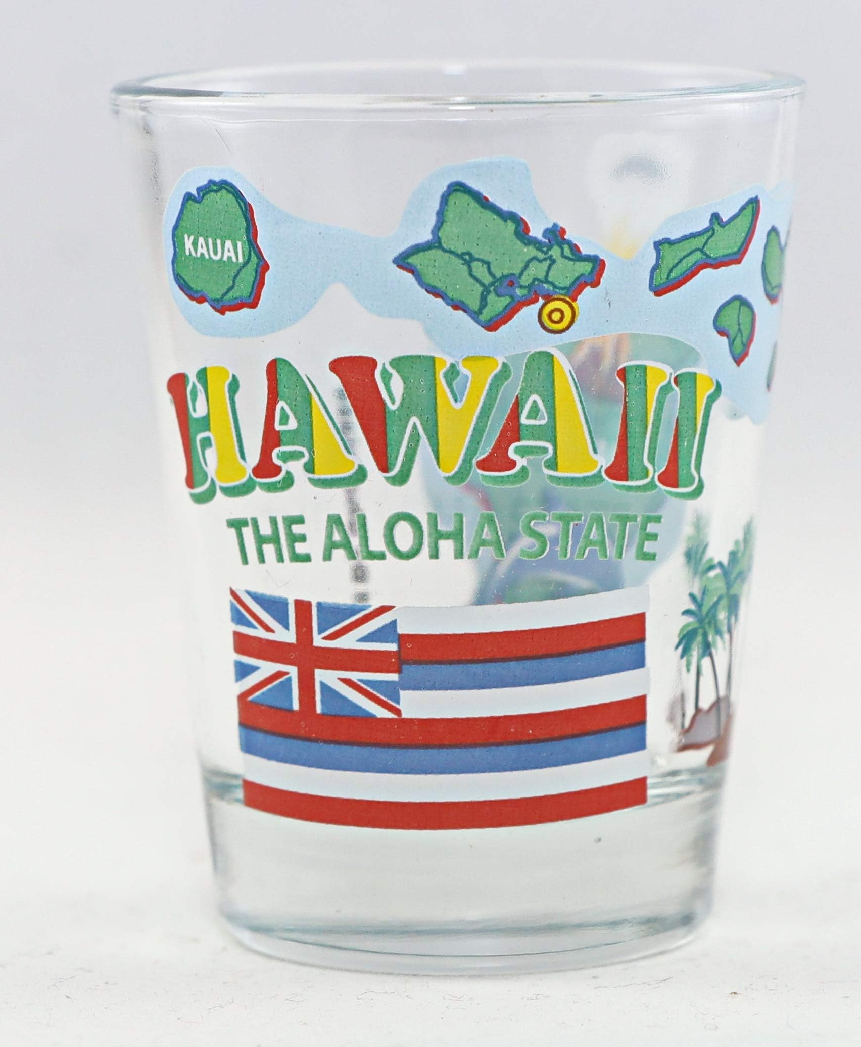 World By ShotglassHawaii The Aloha State All-American Collection Shot Glass