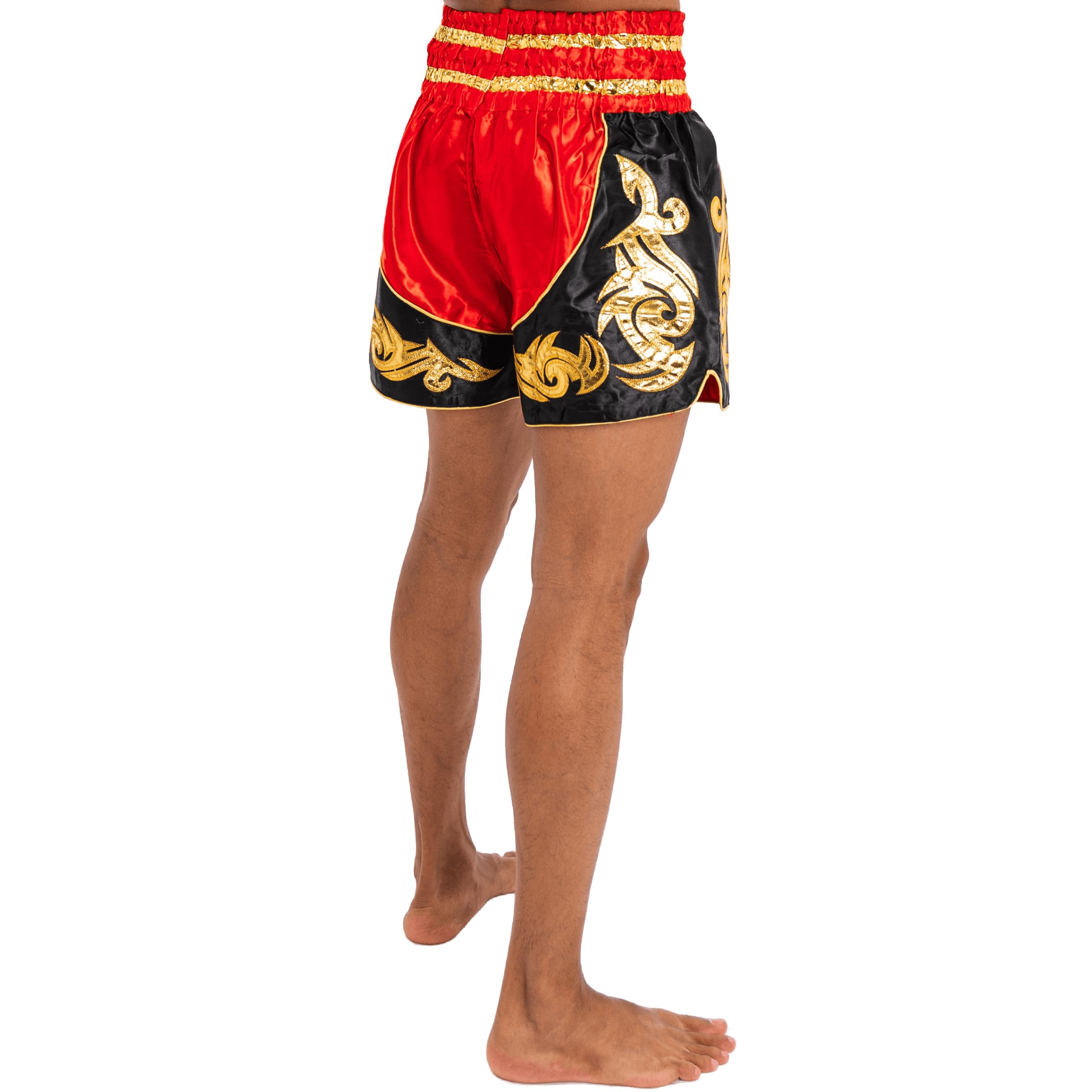 Pantalones Cortos de Muay Thai para Hombres y Mujeres, Corte Ajustado, Shorts de Boxeo MMA para Entrenamiento, Ropa de Kickboxing