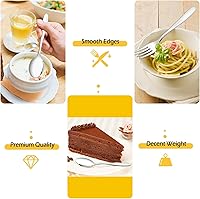 Vista 4 de Ramddy Juego de cubiertos de cocina de acero inoxidable de 70 piezas para 14