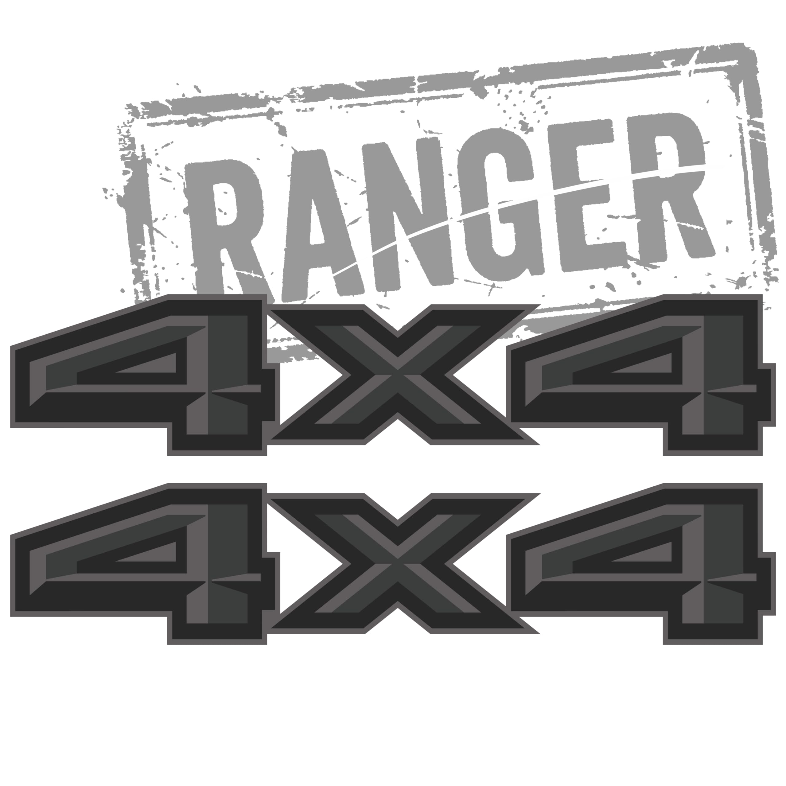 GOLD HOOK Premium 4x4 Decals