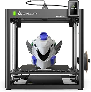 Creality Ender-5 Max 3D Printer, Large Build Volume 400 x 400 x 400mm, Up to 700mm/s Printing Speed, X-axis with Linear Rail & Dual Z-axis Motors, Creality OS Smart Control for Print Farm