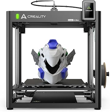Creality Ender-5 Max 3D Printer, Large Build Volume 400 * 400 * 400mm, Up to 700mm/s Printing Speed, X-axis with Linear Rail & Dual Z-axis Motors, Creality OS Smart Control for Print Farm