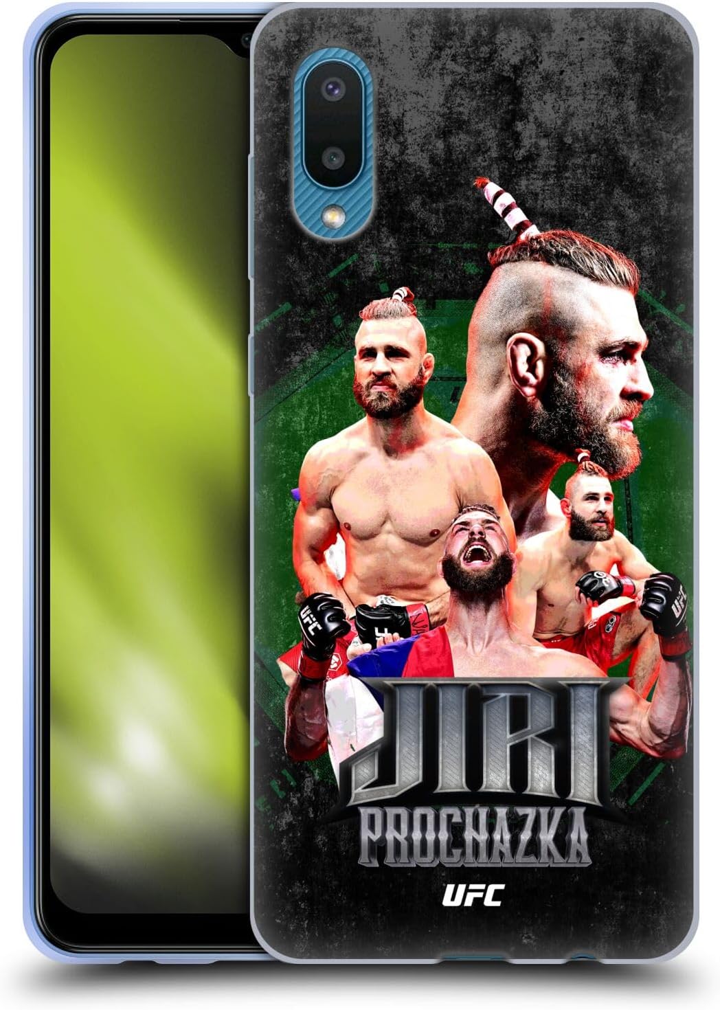 Head Case Designs Officially Licensed UFC Fighter Kit Jiri Prochazka Gel Case [Military Grade Protection] Compatible With Samsung Galaxy A02/M02 (2021)