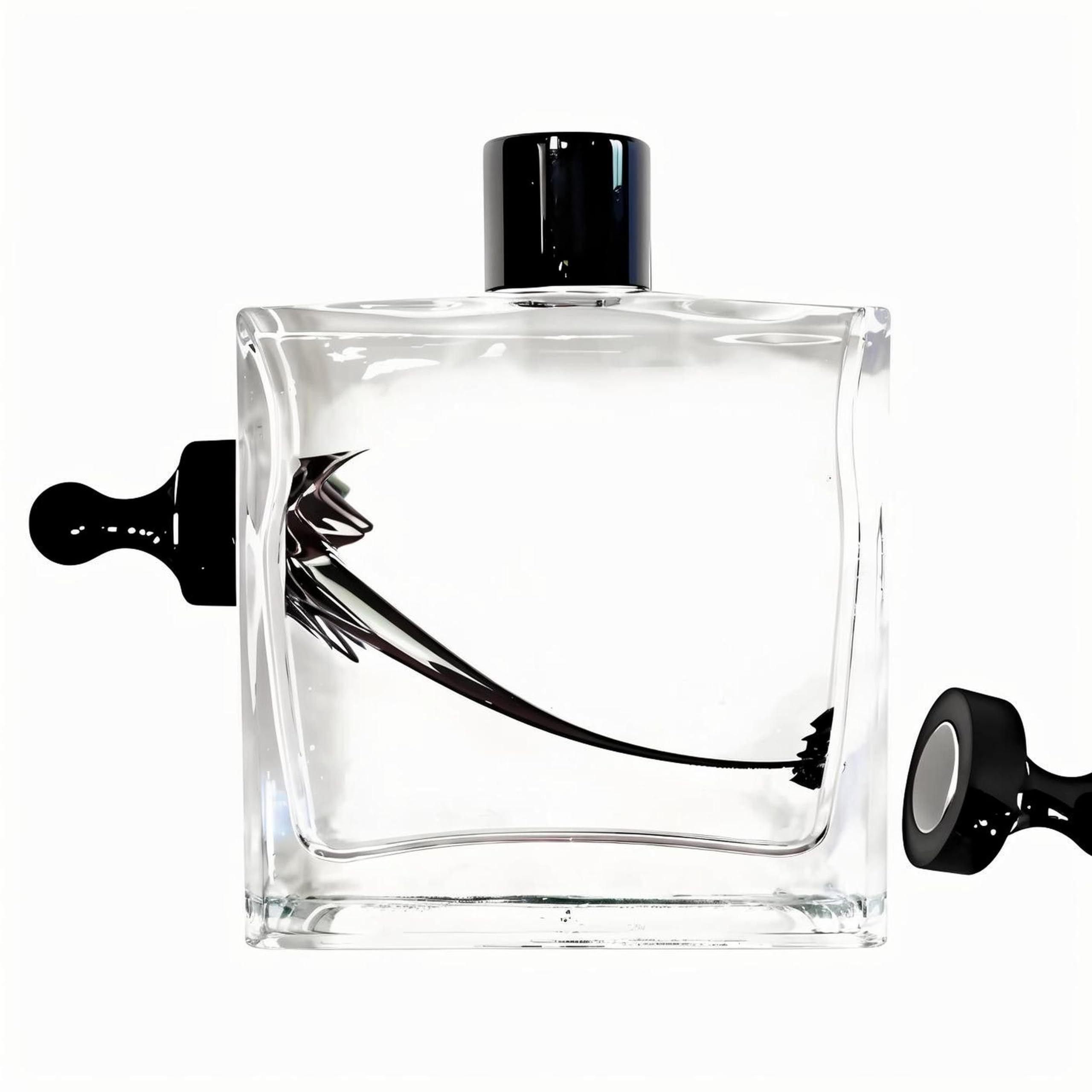 YIANCTRD FerroFluid Display Toy Bottle Filled with Ferro Fluid Liquid Metal STEM Toy with Magnets Ferrofluid Magnetic Display in a Bottle Fidget Toys Adults