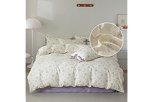 Purple Vintage Floral Comforter Set