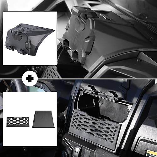 Miniatura 7 de Teryx - Soporte para tableta de dispositivo electrónico, soporte HAKA TOUGH para teléfono iPad GPS con caja de almacenamiento organizador para