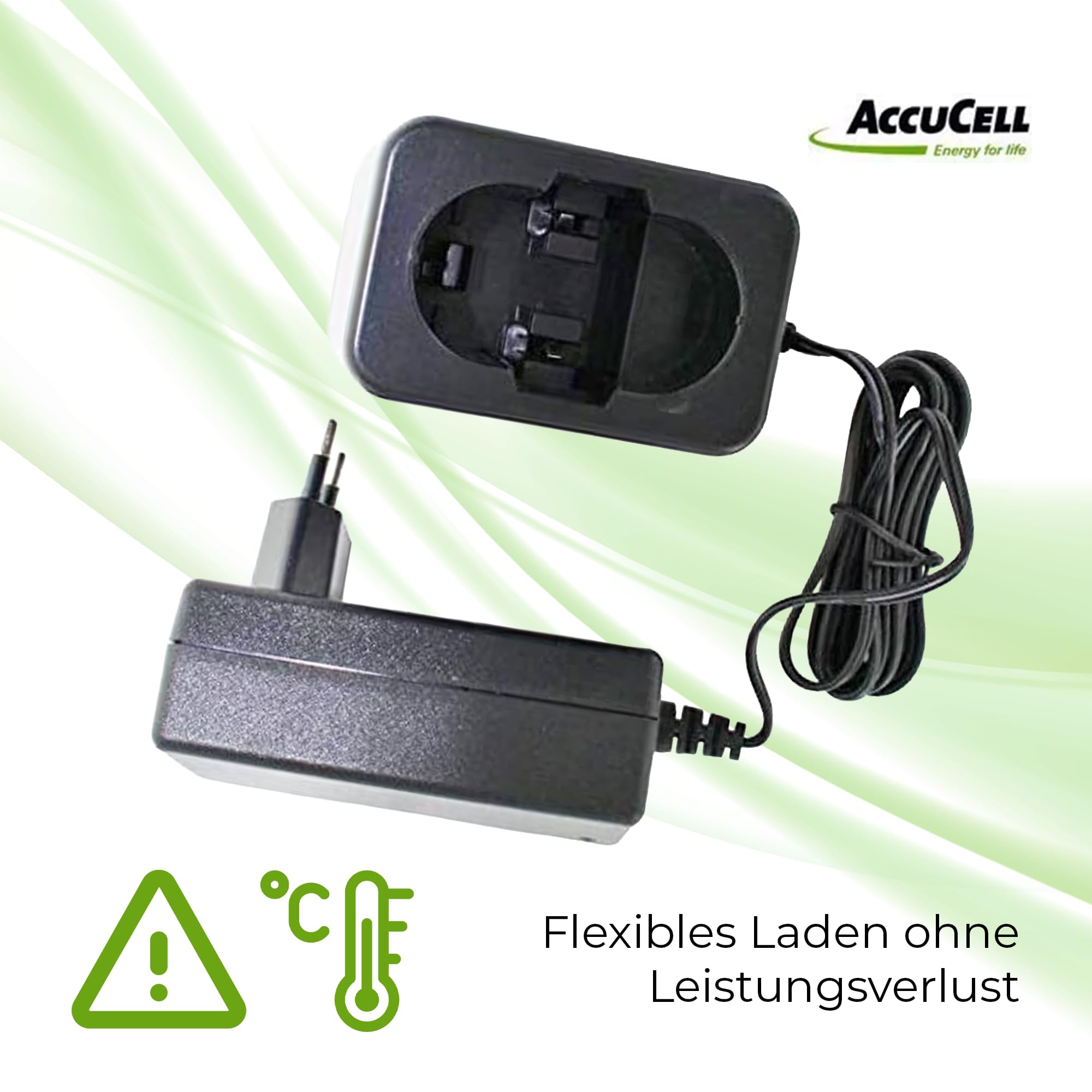 AccuCell Cargador para batería de herramientas Bosch 4,8 hasta 18 V NiMH 2607335035