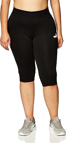 Puma Pantalones deportivos capri Essentials para mujer