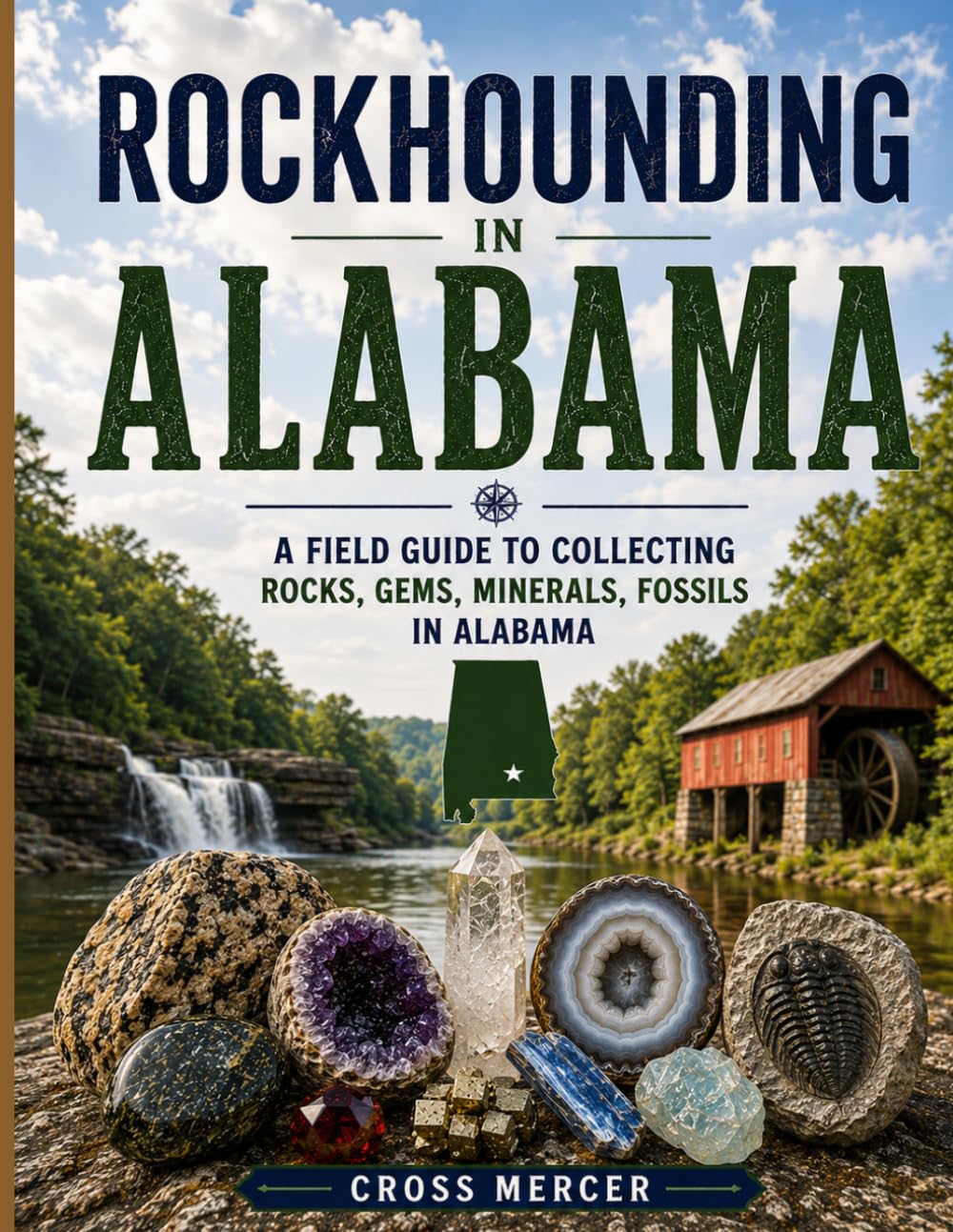 Rockhounding in Alabama: A Field Guide to Collecting Rocks, Gems, Minerals, and Fossils in Alabama
