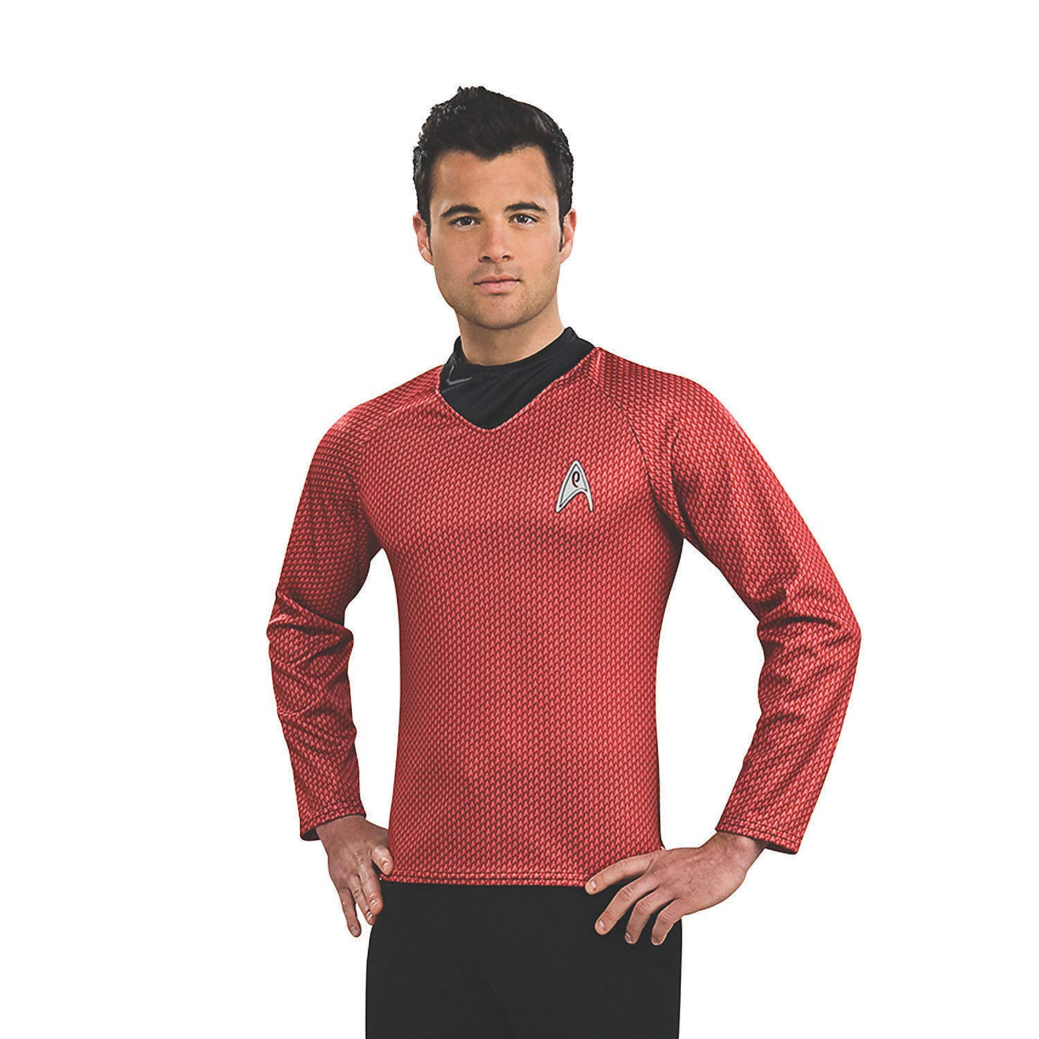 Fun Express Men's Star Trek Movie Scotty Costume - Medium 40-42 | Polyester | Red | 1 Pc