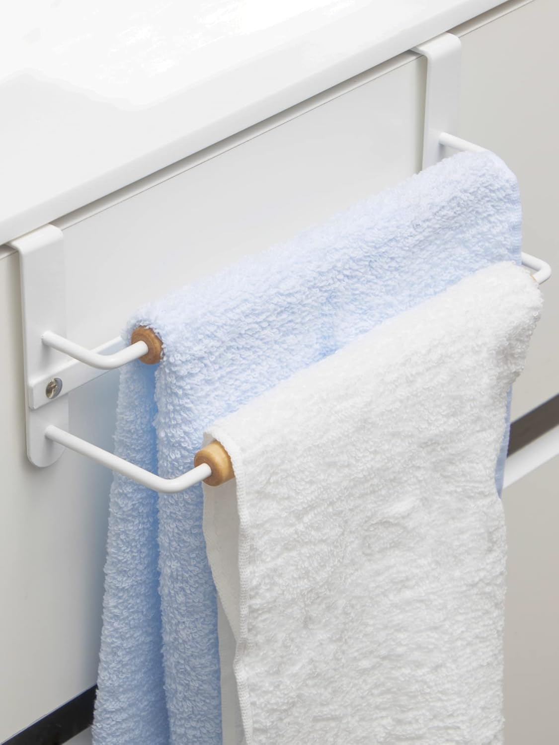 Wahei Freiz Float RG-0440 Towel Hanger, Kitchen, Dish Cloth, Hand Wiping, Hanging Type, No Screws Required