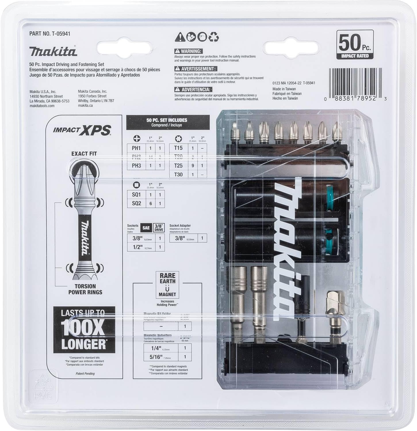 Makita 50 Pc. Impact Bit Set - Image 4