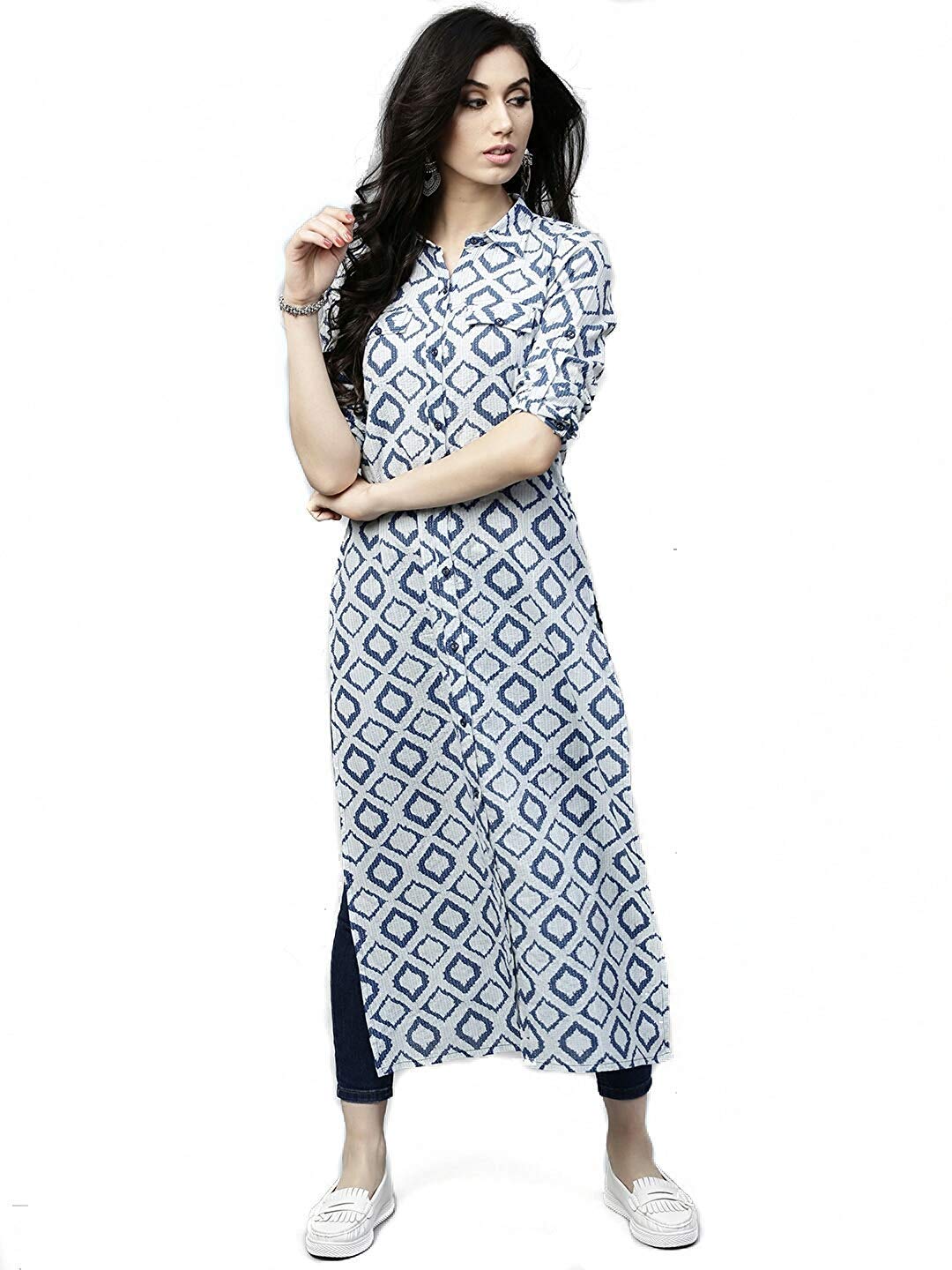 Diwali Sale AnjuShree Alternative Girls Printed Cotton Kurti Diwali Sale AnjuShree Alternative Girls Printed Cotton Kurti