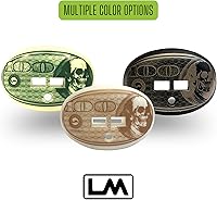 Vista 6 de Loudmouth Money - Protector bucal de fútbol con correa desmontable (blanco/dorado)