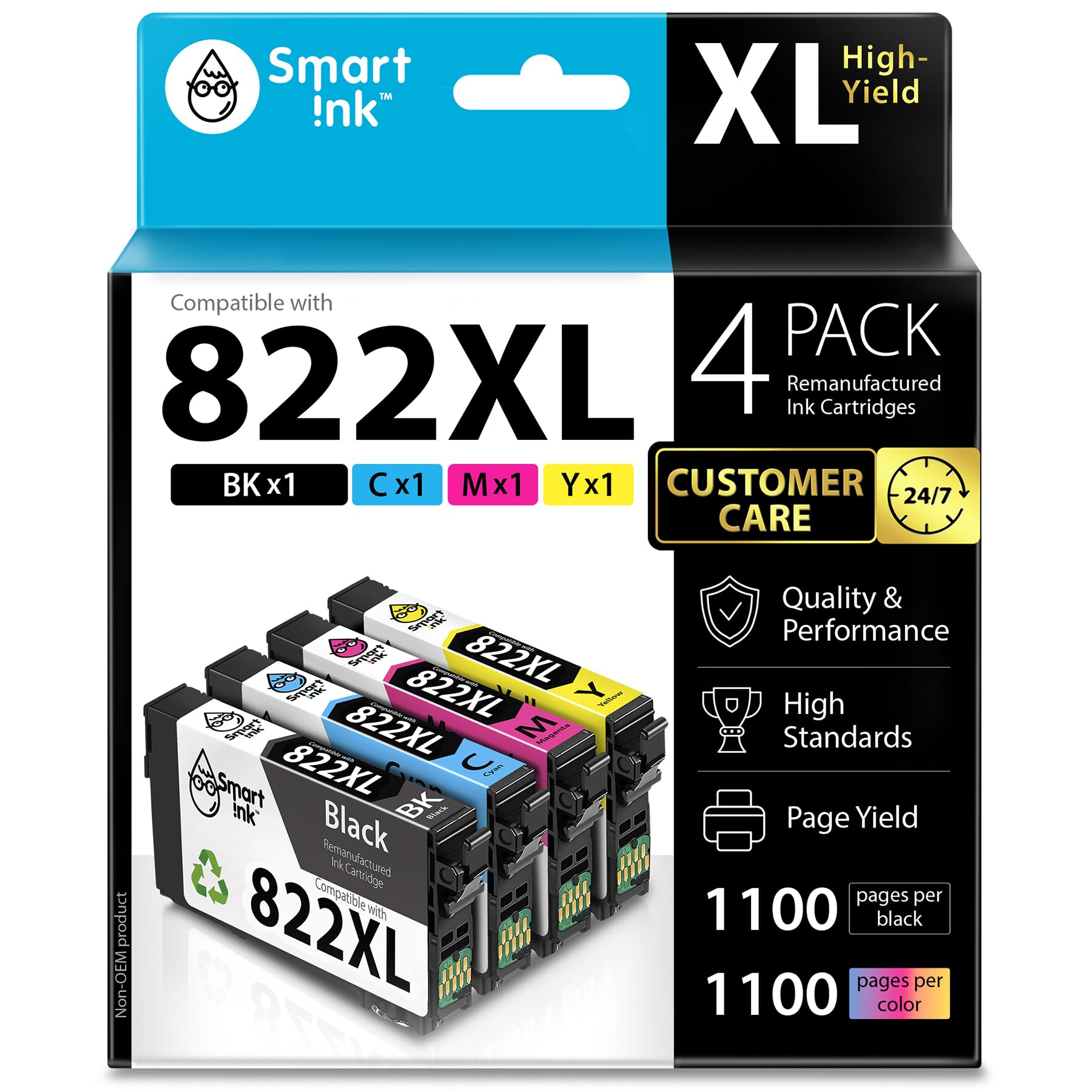 Amazon.com: Smart Ink Remanufactured Ink Cartridge Replacement for