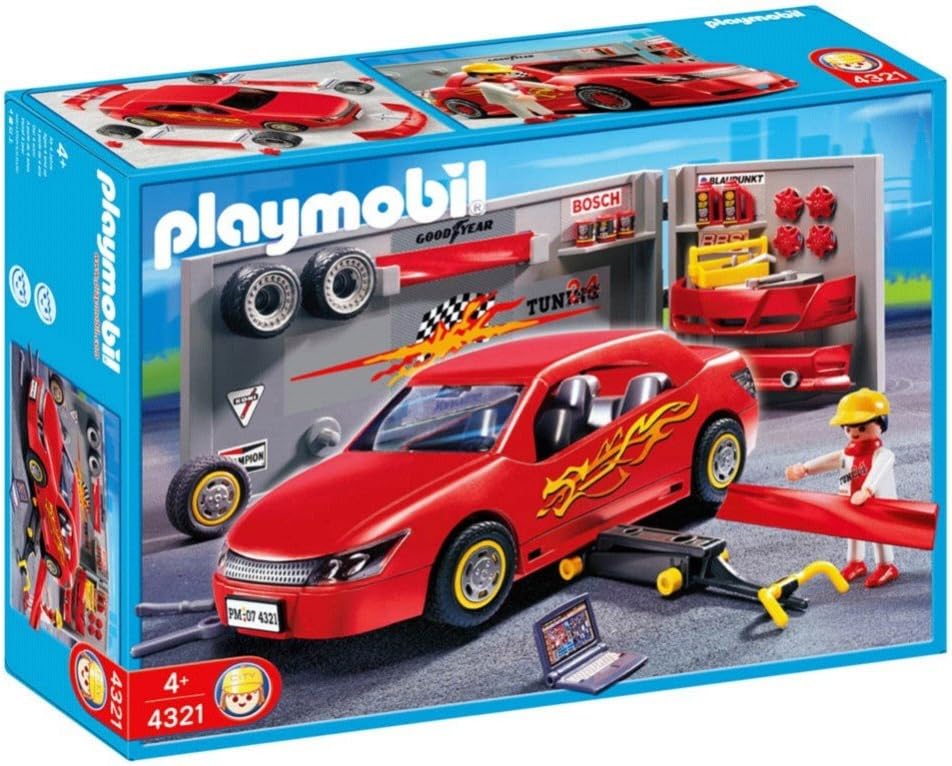 Playmobil - 4321 Car Repair and Tuning Shop