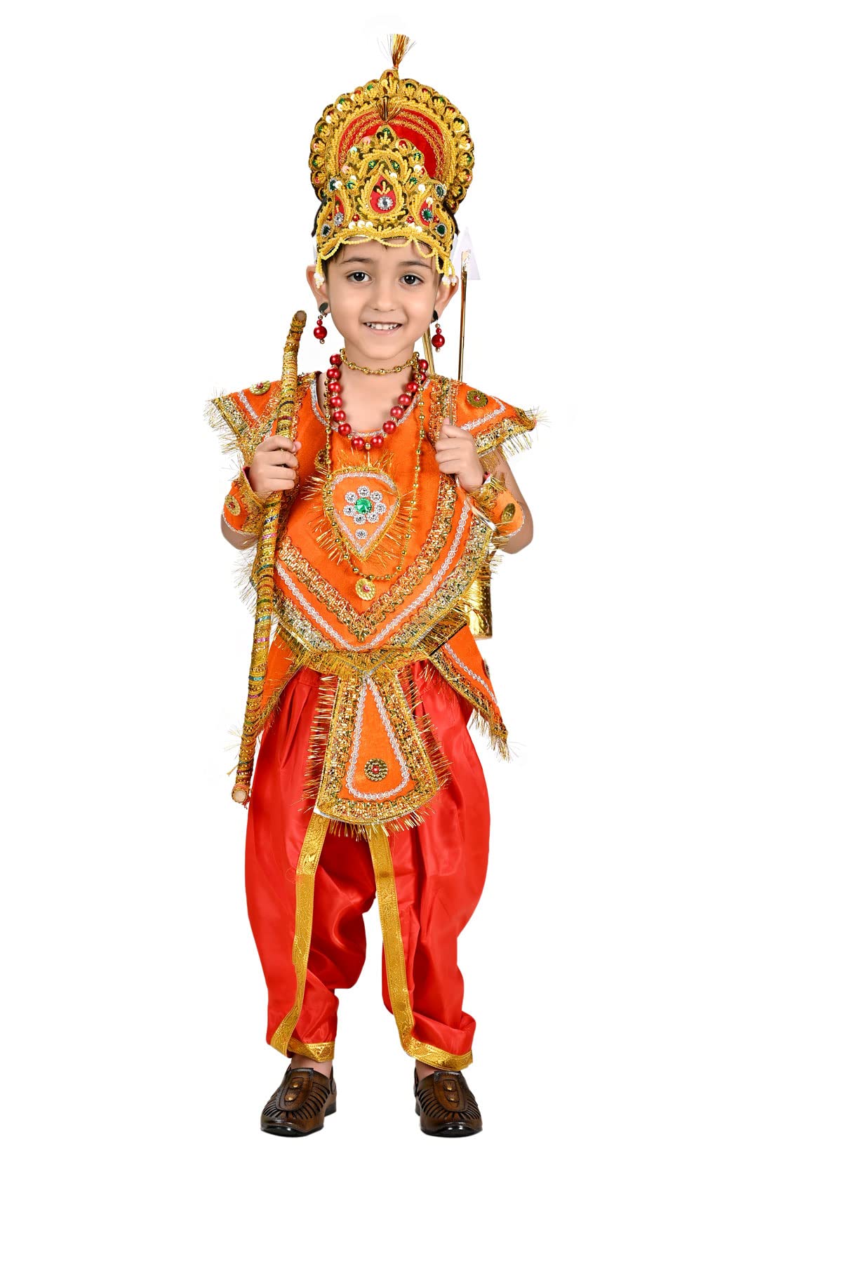 BookMyCostume Laxman Prince Rams Brother Ramlila Mythology Kids & Adults Fancy Dress Costume Adult S (B08KT91TP1) Amazon Price History, Amazon Price Tracker