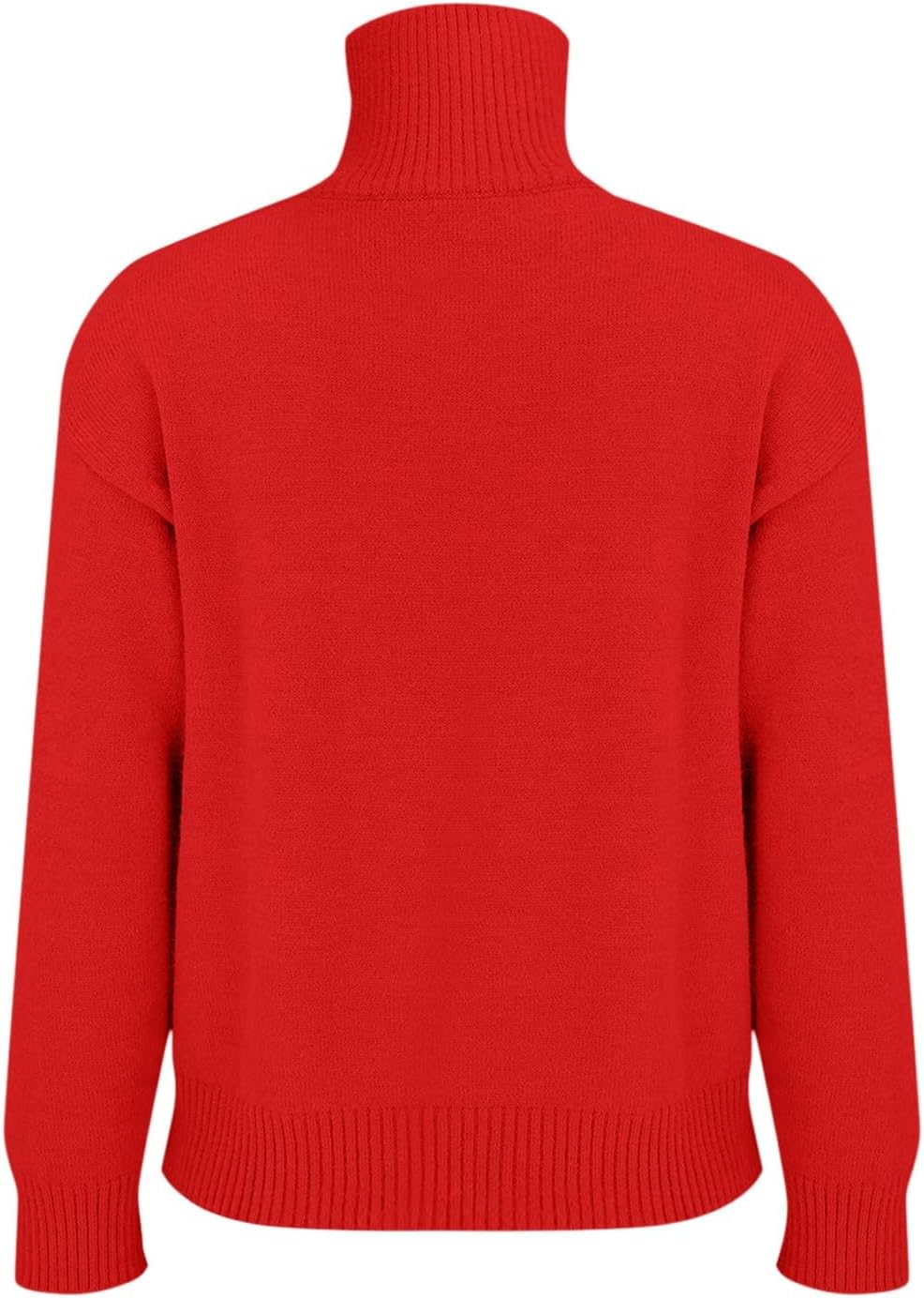 Cashmere Sweaters for Men Long Sleeve Quarter Zip Mock Neck Knitted Tops Mens Sweater Pullover Winter Outfits 2025