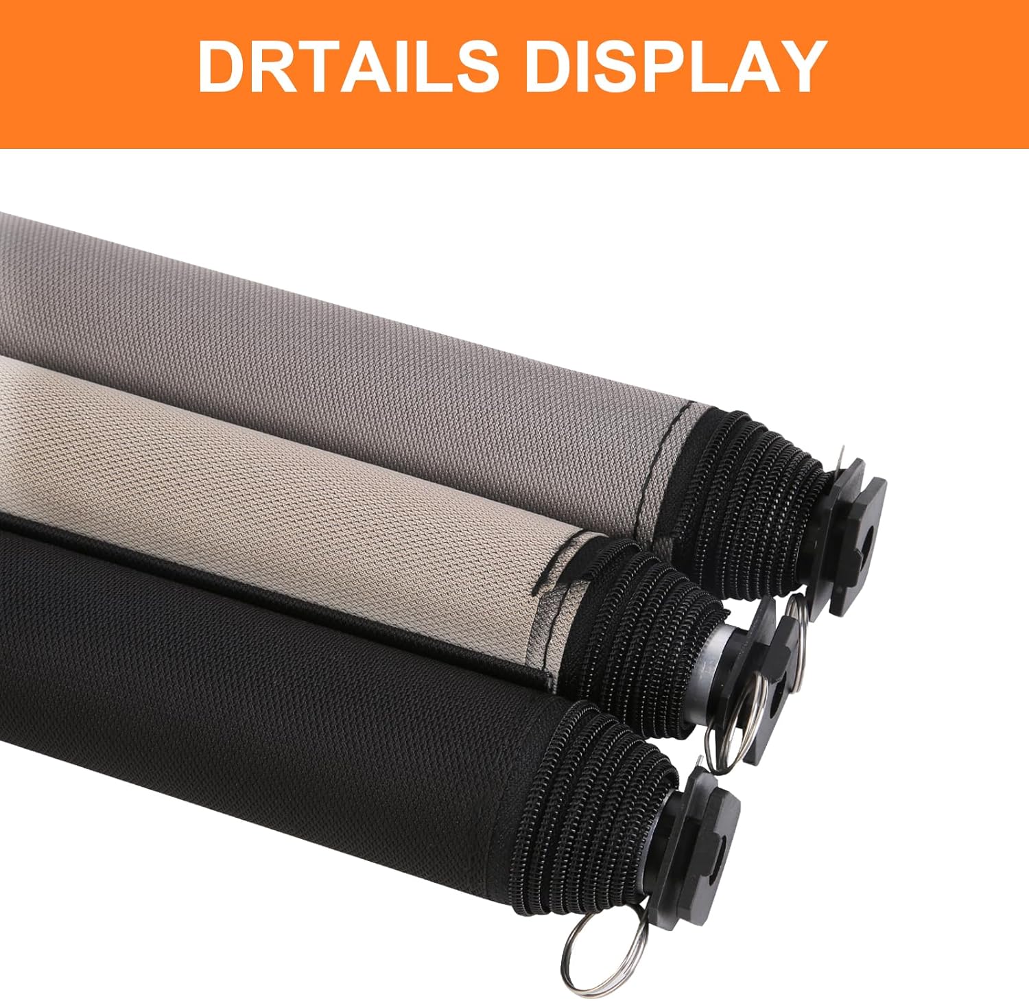 Car Panorama Sunroof Sunshade Curtain Cover Sun Shade Roller Blind Assembly for Infiniti QX30 Q30 2016 2017 2018 2019-912501A69A (Black)