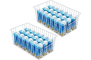 16inch Built-in Closet Wire Storage Organizer Baskets