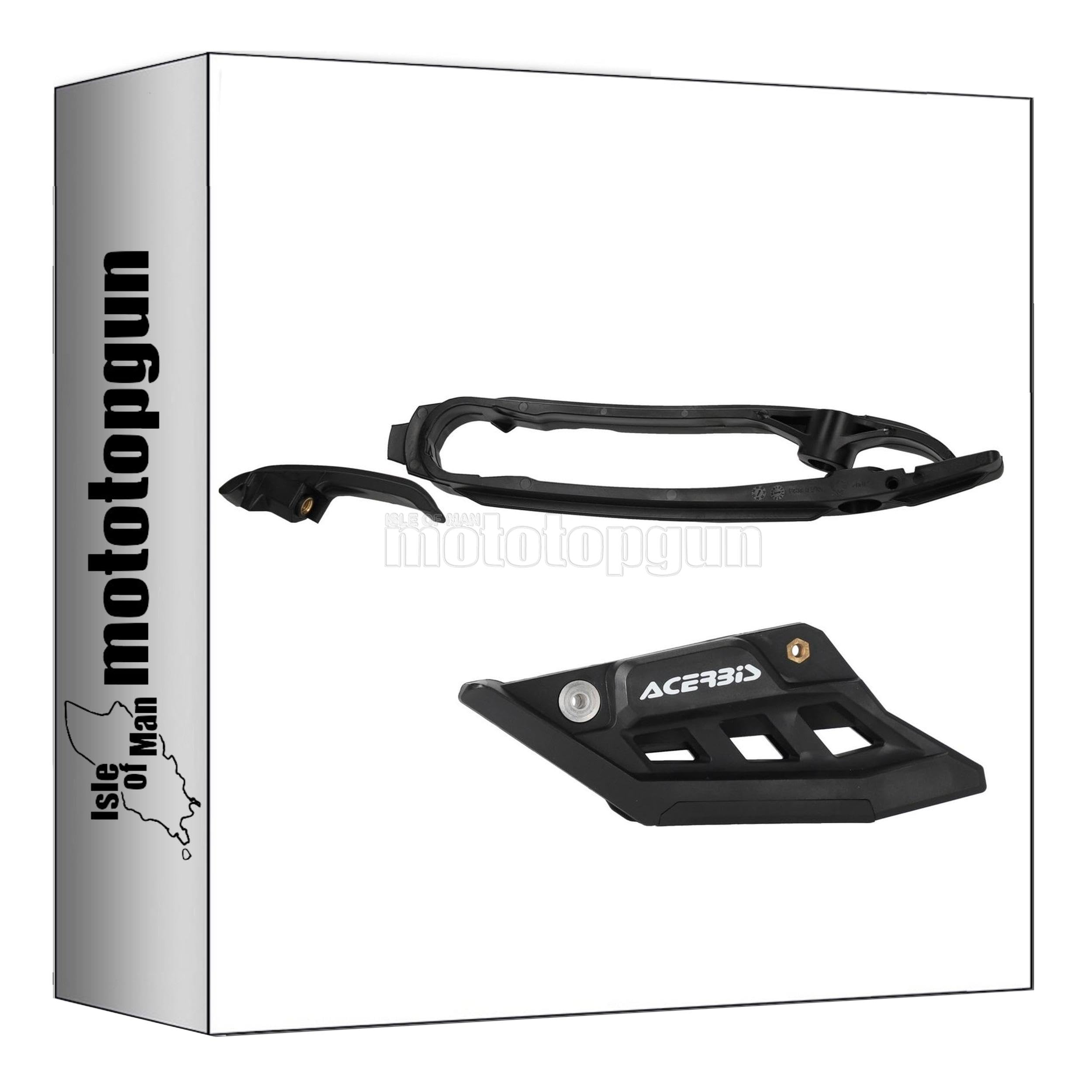 Acerbis 0026132.090 cadena guia negro Husqvarna TC 125 2023 2024 3