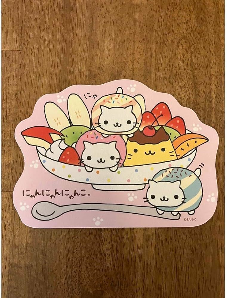 サンエックス にゃんにゃんにゃんこ Amazon.co.jp: サンエックス にゃんにゃんにゃんこ マウスパッド