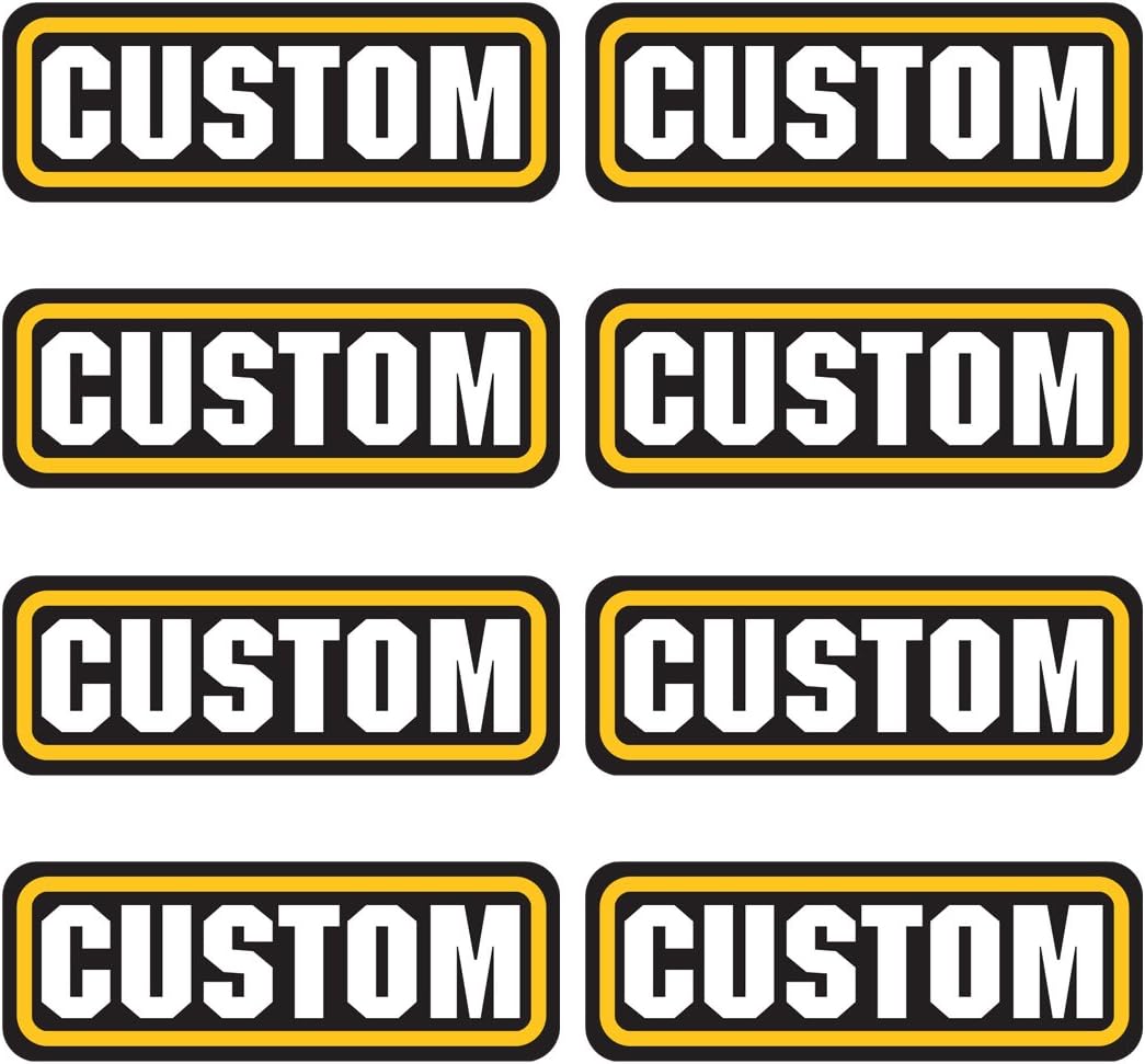 Custom Ammo Stickers 8 Pack