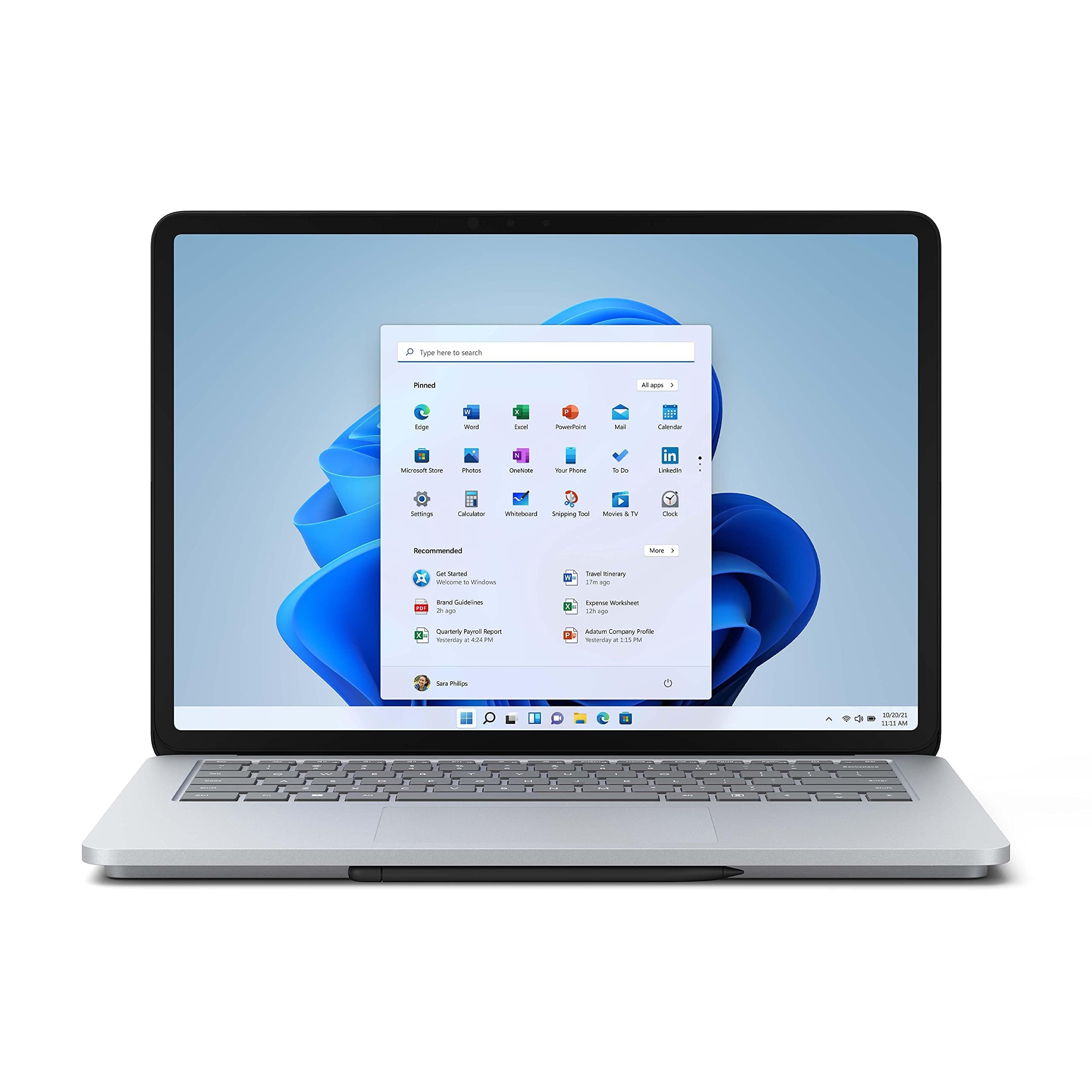 美品 Laptop Studio 1964 14.4型 マルチタッチ 16GB Amazon.com: Microsoft Surface Laptop Studio 1964, 14.4