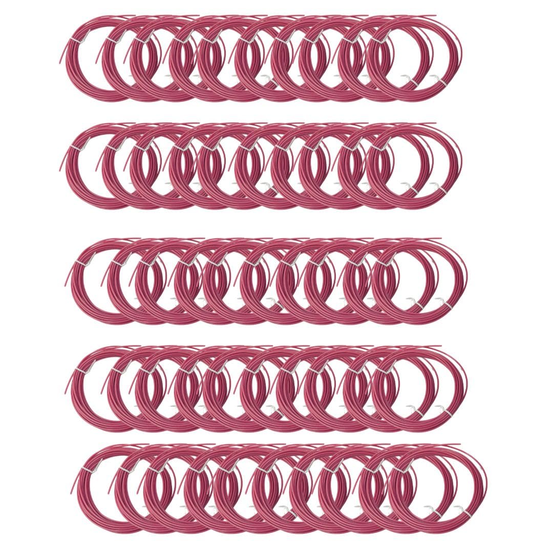 Trocshop PLA 5m |3D Pen & Printer Filaments Set of 20 PLA Total 100m (Pink)-image-44