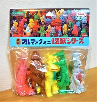 HMV　特別限定販売　ブルマァク　ミニ怪獣シリーズ Aセット Amazon.co.jp: 円谷コミュニケーションズ 復刻 ブルマァク ミニ怪獣